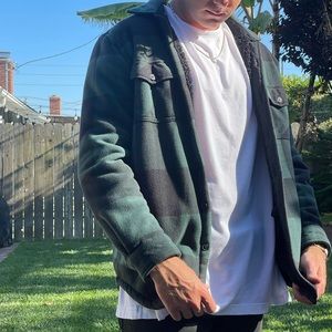 thick fur lined flannel